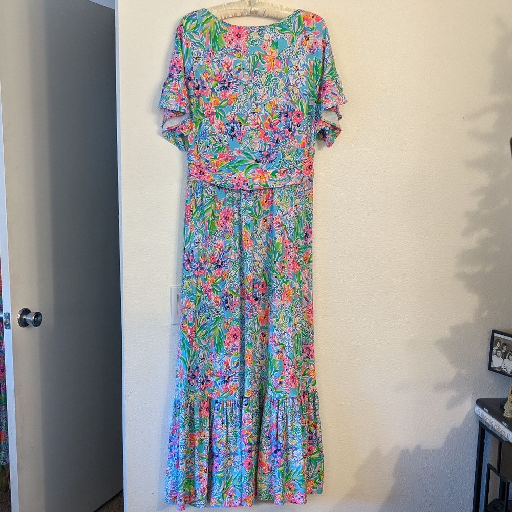 {Lilly Pulitzer} Brand New Jessi Midi Dress - Picture 11 of 11